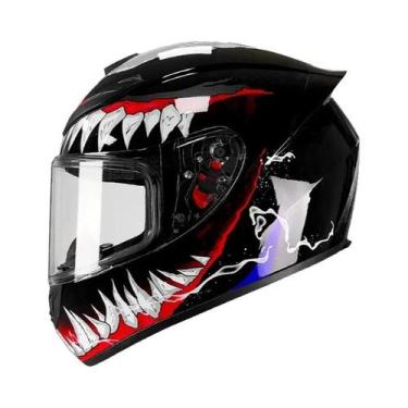 Imagem de Capacete De Motocicleta Retro Unissex DOT Para Passeios E Motocross Qu
