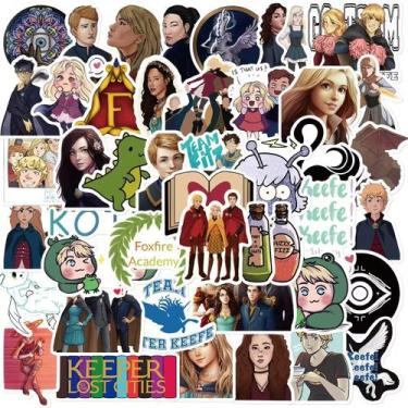 Imagem de Adesivos Keepers Of Losts Cities, vinil impermeável, 50 unidades - yiw