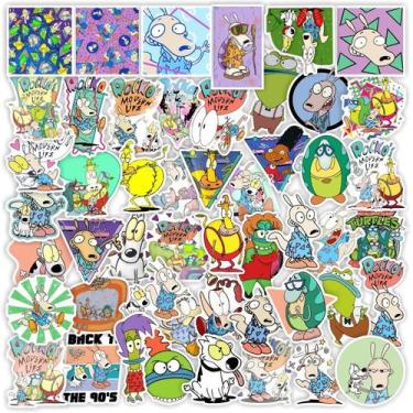 Imagem de Adesivos 50 unidades/lote de vinil impermeável Animes Rockys - yiweisa