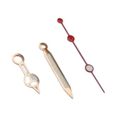 Imagem de Ponteiros De Relógio Luminosos Verdes Para Movimento Automático NH35 N