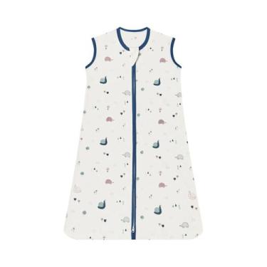 Imagem de Saco De Dormir De Algodão Para Bebês, Colete Anti-Susto Para Recém-Nas