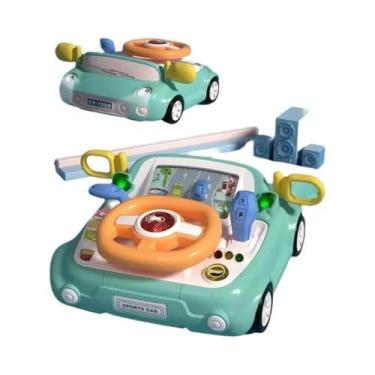 Imagem de Volante De Simulação Para Meninos, Brinquedo Para Bebês Com Luz E Músi