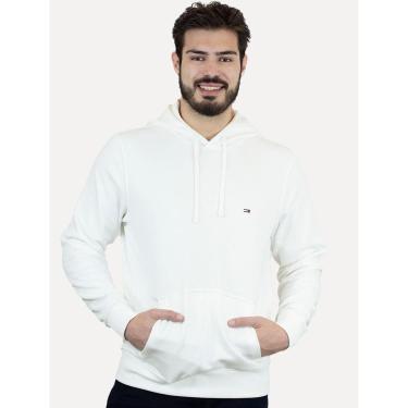 Imagem de Moletom Tommy Hilfiger Masculino Essential Terry Hoody Branco-Masculino