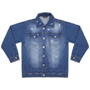 Imagem de Jaqueta Juvenil Look Jeans Tradicional Jeans - UNICA - 12-Masculino