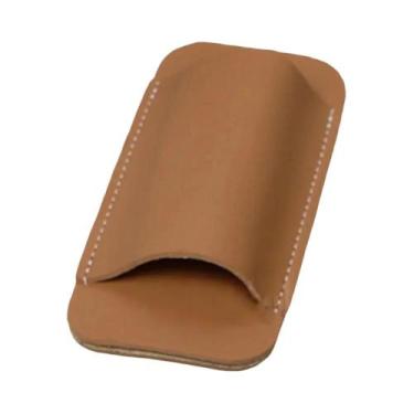 Imagem de Bolsa De Cinto Horizontal Retrô Masculina De Couro Para Faca - Suporte