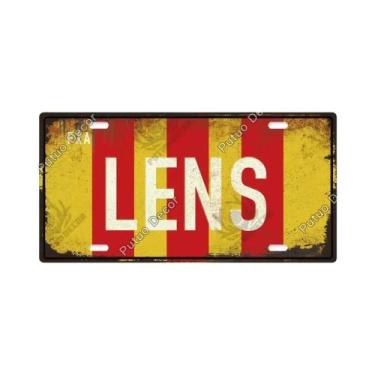 Imagem de Placa De Metal Vintage Francesa Com Tema Urbano, Placa Decorativa De E