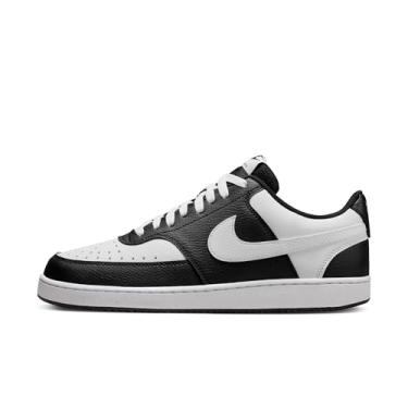Imagem de Tênis Casual Nike Court Vision Low Masculino (Branco e preto, BR, Adulto, Numérico, 41)