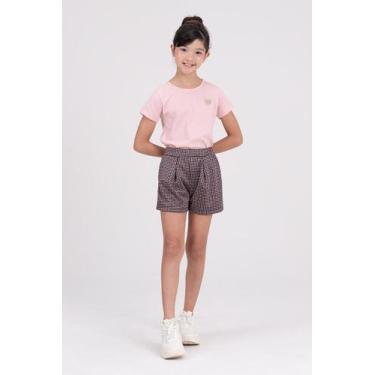 Imagem de Conjunto Infantil Shiny Heart Rosa Claro, 10, Rosa claro