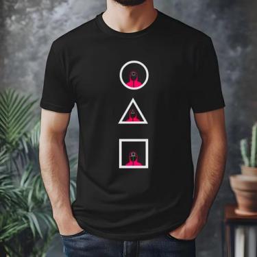 Imagem de Camiseta Serie Netflix Round 6 Squid Game Modelo Novo - Estamparia & C