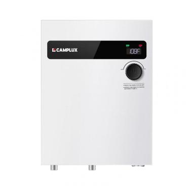 Imagem de Aquecedor de Água Elétrico de Passagem Camplux Branco 18kW Digital Casa Inteira Modelo TEW18 240V