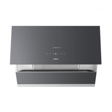 Imagem de Coifa de embutir ou parede 91cm Robam cinza aço inox 304 vidro motor BLDC 1400 CFM cont...