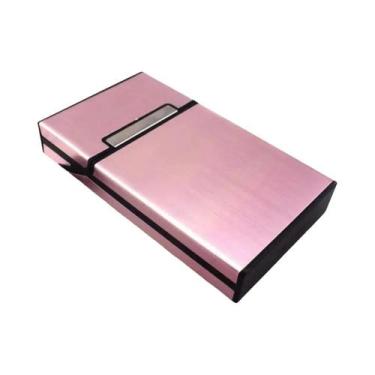 Imagem de Estojo De Cigarros Em Liga De Alumínio À Prova d'Água Para Mulheres, P