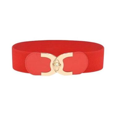 Imagem de Cinto Corset Branco Com Faixa Elástica Para Mulheres, Designer De Moda