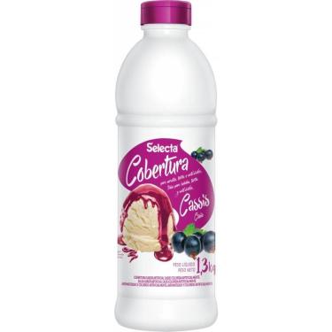 Imagem de Cobertura Concentrado De Sorvete E Sobremesas Selecta 1,3kg - Cassis