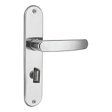 Imagem de Fechadura Banheiro Wc Inox Polido 2800/71 Aliança Premium Co - Congrat