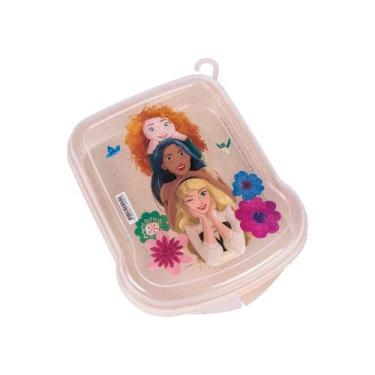 Imagem de Sanduicheira Lancheira Passeio Princesas Plasútil - Plasutil
