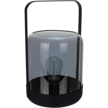 Imagem de Castiçal Porta Vela Decorativo Home&co Metal 19x12x12cm Fume - HOME & 