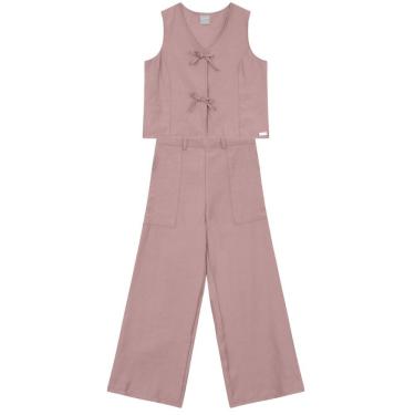 Imagem de Conjunto infantil menina em alfaiataria Mundi