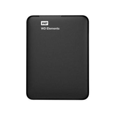 Imagem de HD Portátil WD Elements 1TB, plug and play, USB 3.2 Gen 1, Micro B, Pr