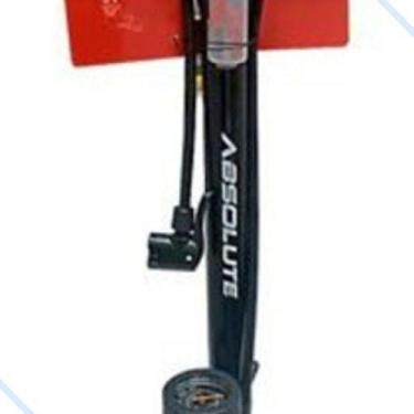 Imagem de Bomba de Ar de Pé Absolute Nero C/ Manômetro 160 PSI Bike Bola
