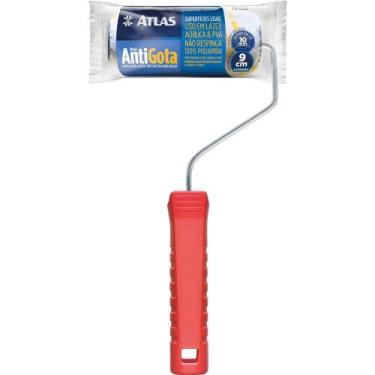 Imagem de Rolo Para Pintura Antigota 9 Cm Com Garfo Poliamida 321/9 Atlas