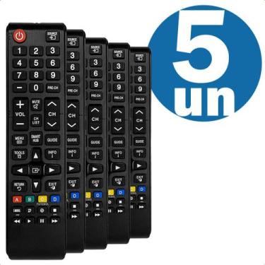 Imagem de Controle Remoto Compatível com TV Samsung Smart LED LCD com Pilhas Inc