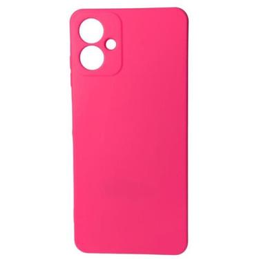 Imagem de Capa Case Aveludada Rosa Pink Para Samsung Galaxy A06 - BGM