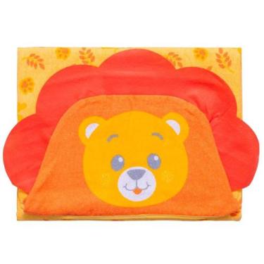 Imagem de Toalha Bebê De Banho Estampada Com Capuz Felpuda Maternidade - Koala B