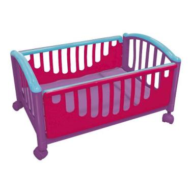 Imagem de Berço Para Boneca Little Mommy Rosa 81452 Fun - Barao Atacadista