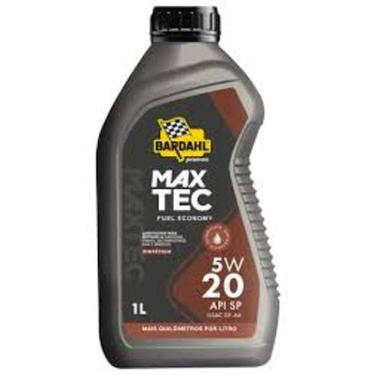 Imagem de Òleo para Motores 5w20 Max Tec Bardahl API-SP Sintético 1 Litro