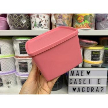 Imagem de Tupperware Jeitoso 800 ml Rosa Quartzo - Recipiente para Armazenamento