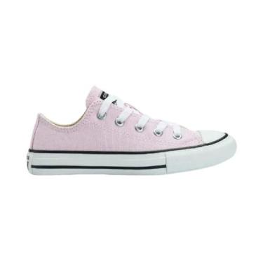 Imagem de Tenis all star chuck taylor cano baixo ref ck04300060, 32, Rosa, Branc