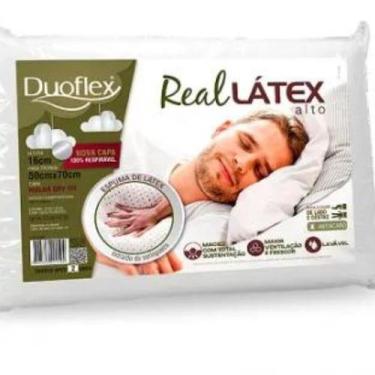 Imagem de Travesseiro - REAL LÁTEX ALTO - Duoflex