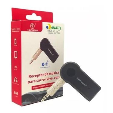 Imagem de Adaptador Receptor Bluetooth - Receptor De Musica Para Carro - Kapbom