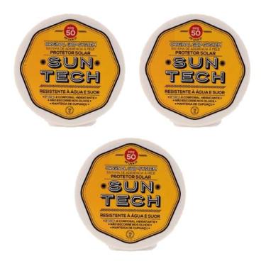 Imagem de Kit 3 Protetores Solar Esportivo Vegano 5H Duração 50 FPS 225g Suntech