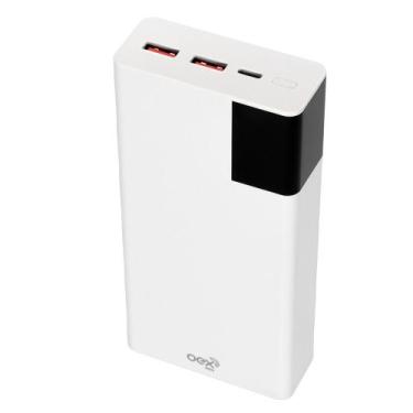 Imagem de Carregador portatil power bank massive oex pb304 20000mah branco