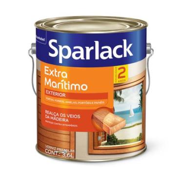 Imagem de Verniz Sparlack Extra Marítimo Acetinado Natural 3,6L