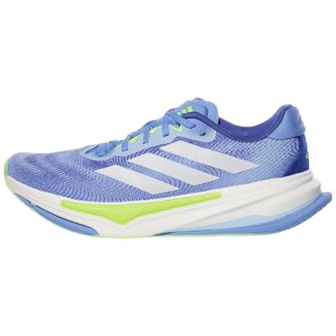 Imagem de adidas Tênis de corrida masculino Supernova Prima 2, Azul Fusion/Branco/Azul lúcido, 39