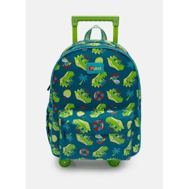 Imagem de Mochila com rodinha jaca relax azul marinho puket