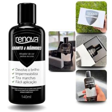 Imagem de Limpeza de Granito e Marmore Renova 140ml Brilho e Proteção - Renova G