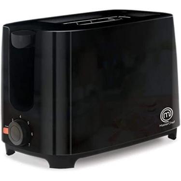Imagem de TORRADEIRA MASTERCHEF FAZ 2 PAES 220v - C/ 7 NIVEIS DE TOSTAGEM, Preto