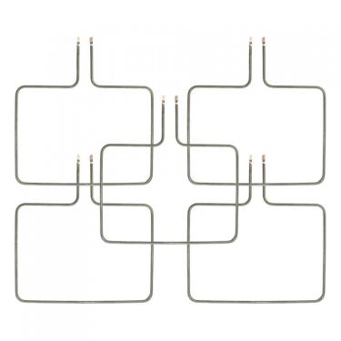 Imagem de Kit Resistência Superior Fogatti para Fornos de Embutir F450 N450 F570 N570 700W 220V Verde 5 Peças