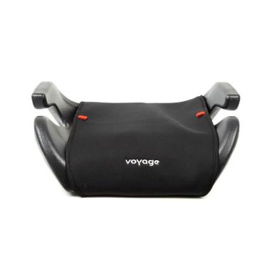 Imagem de Assento de Elevação Booster Vibe para Crianças de 15kg a 36kg com Apoio de Braços Preto Voyage