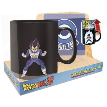 Imagem de Boneco AbyStyle Mug Cold/hot Dragon Ball Gift Set Coaster Capsule 4278