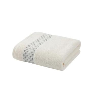 Imagem de Toalha De Rosto Jacquard Aurora Dohler, Creme