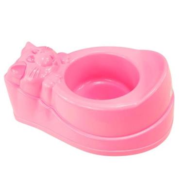 Imagem de Assento penico troninho para bebê infantil plastibaby - azul e rosa - 