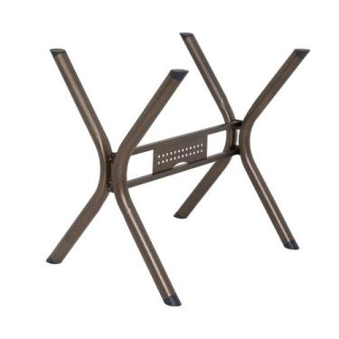 Imagem de Pé De Mesa Para Mesa Sala De Jantar Cozinha Base 1,20 Aço Reforçada P/