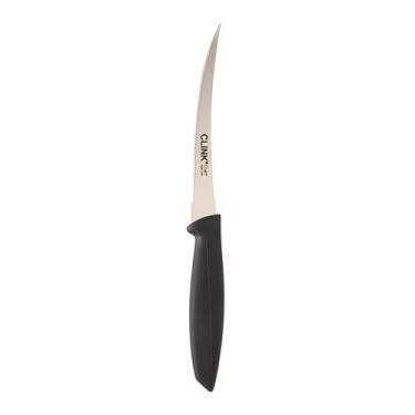 Imagem de Faca tomate aço inox e plástico pp 22,5cmx2cmx1,2cm clinck - CLINK
