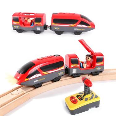 Imagem de Conjunto de Trem de Controle Remoto a Bateria HANQIANN