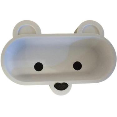 Imagem de 3D Porta Óculos Urso 16cm Branco - LIENAMIYA - Código 893501